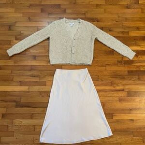 Rachel Zoe Holiday A-Line Skirt Set